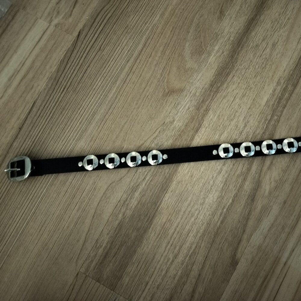 Leather belt